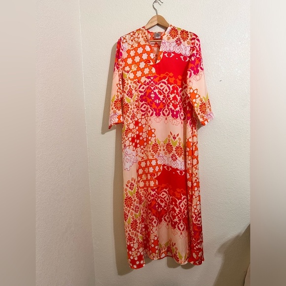Natori Vibrant Multicolor Maxi Dress - Picture 8 of 10